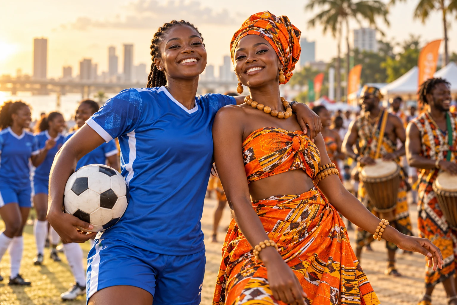 Rencontre conviviale d’une communauté sportive et culturelle